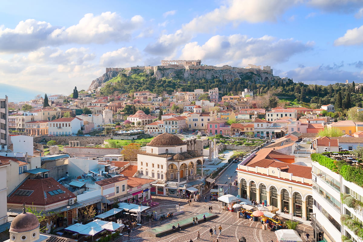 First time in Athens